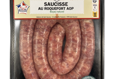 La saucisse au roquefort AOP